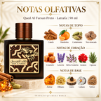 Lattafa Qaed Al Fursan Preto