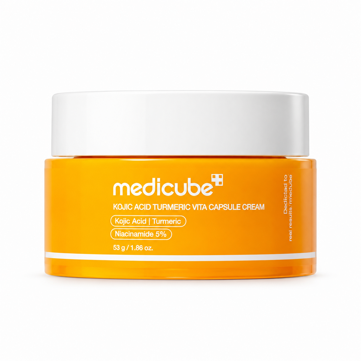 Medicube Kojic Acid Turmeric Vita Capsule Cream 53 g em fundo branco