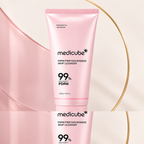Medicube PDRN Pink Whip Cleanser em composição premium