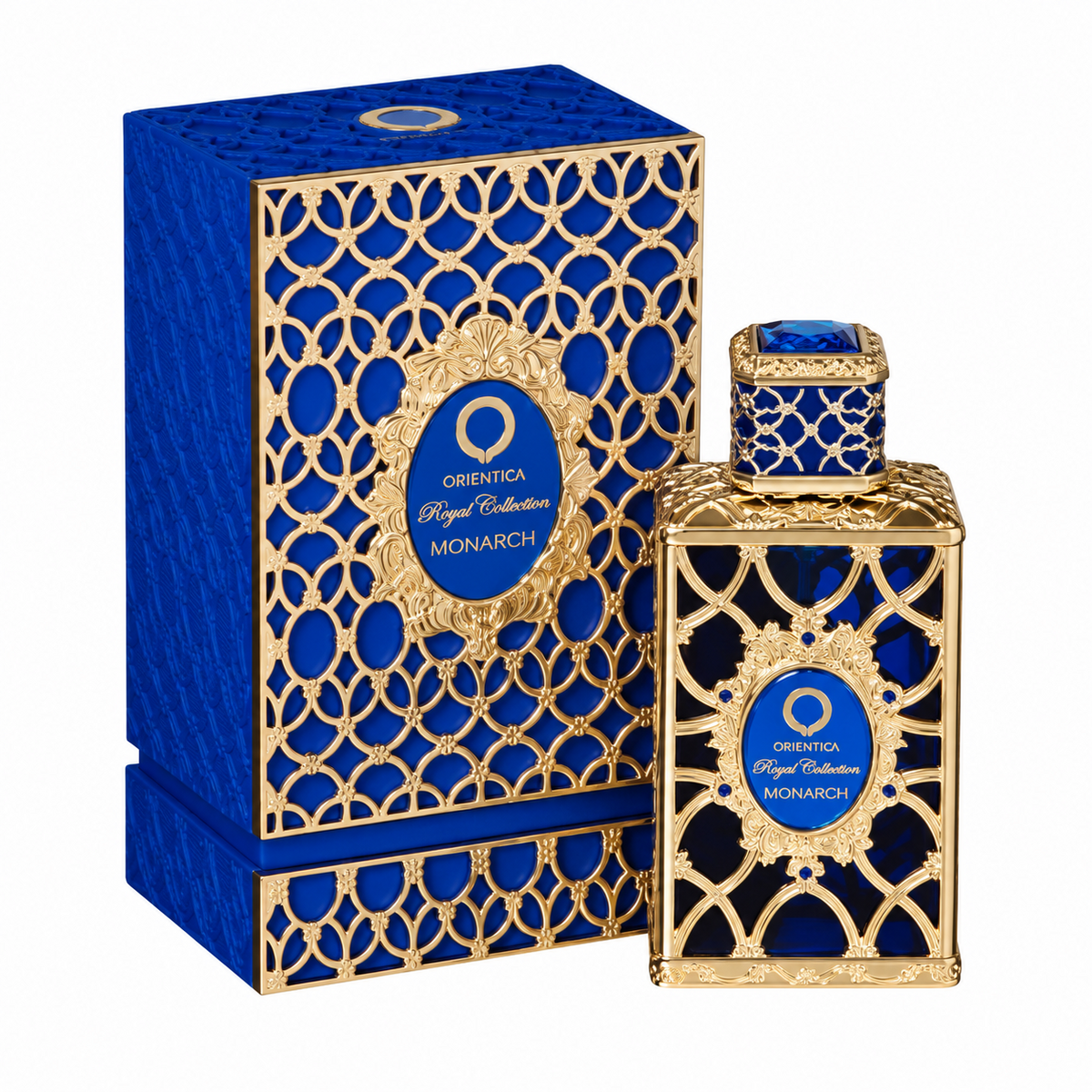 Orientica Monarch 80 ml com sua caixa em fundo branco